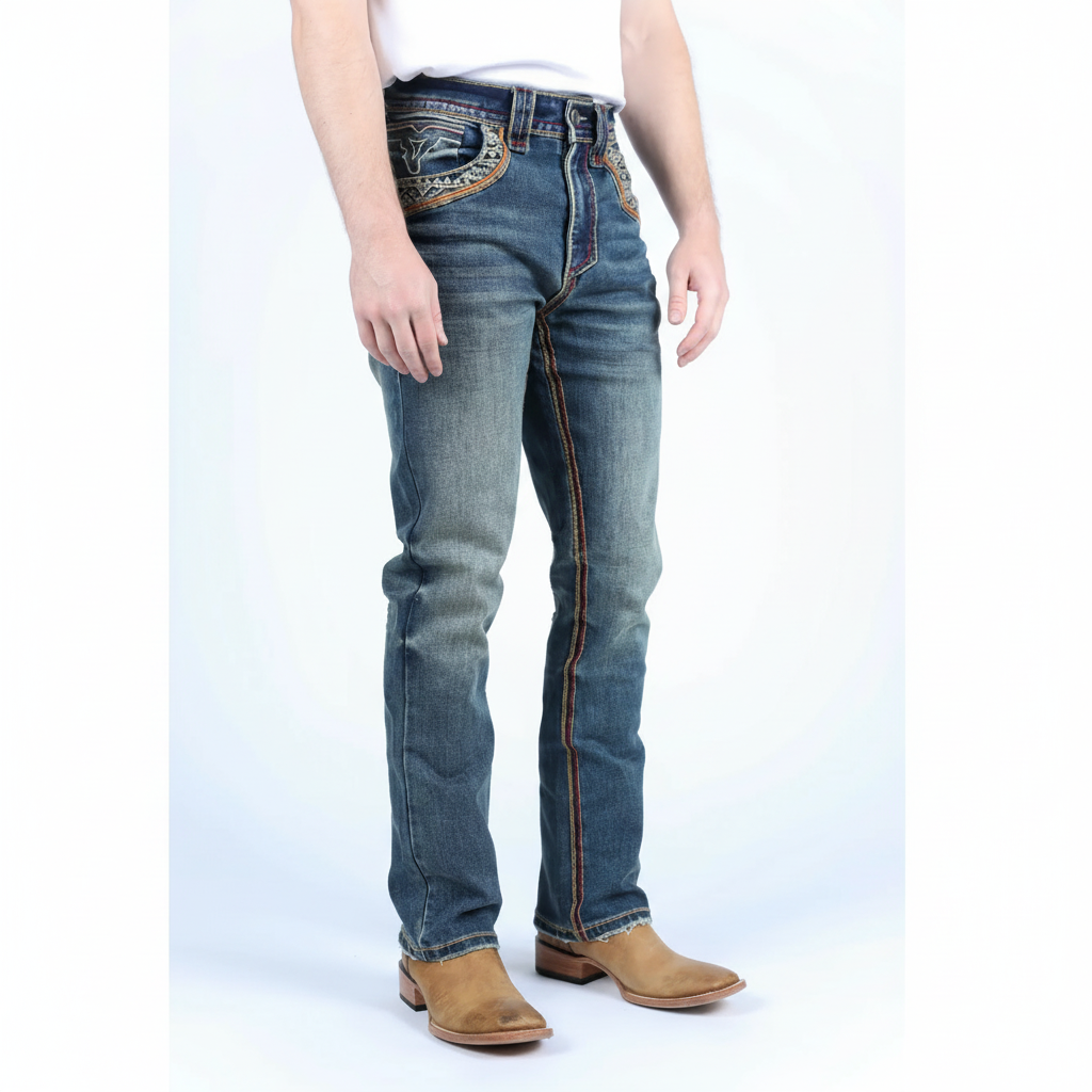 Jeans Holt Slim Boot Cut para Hombre