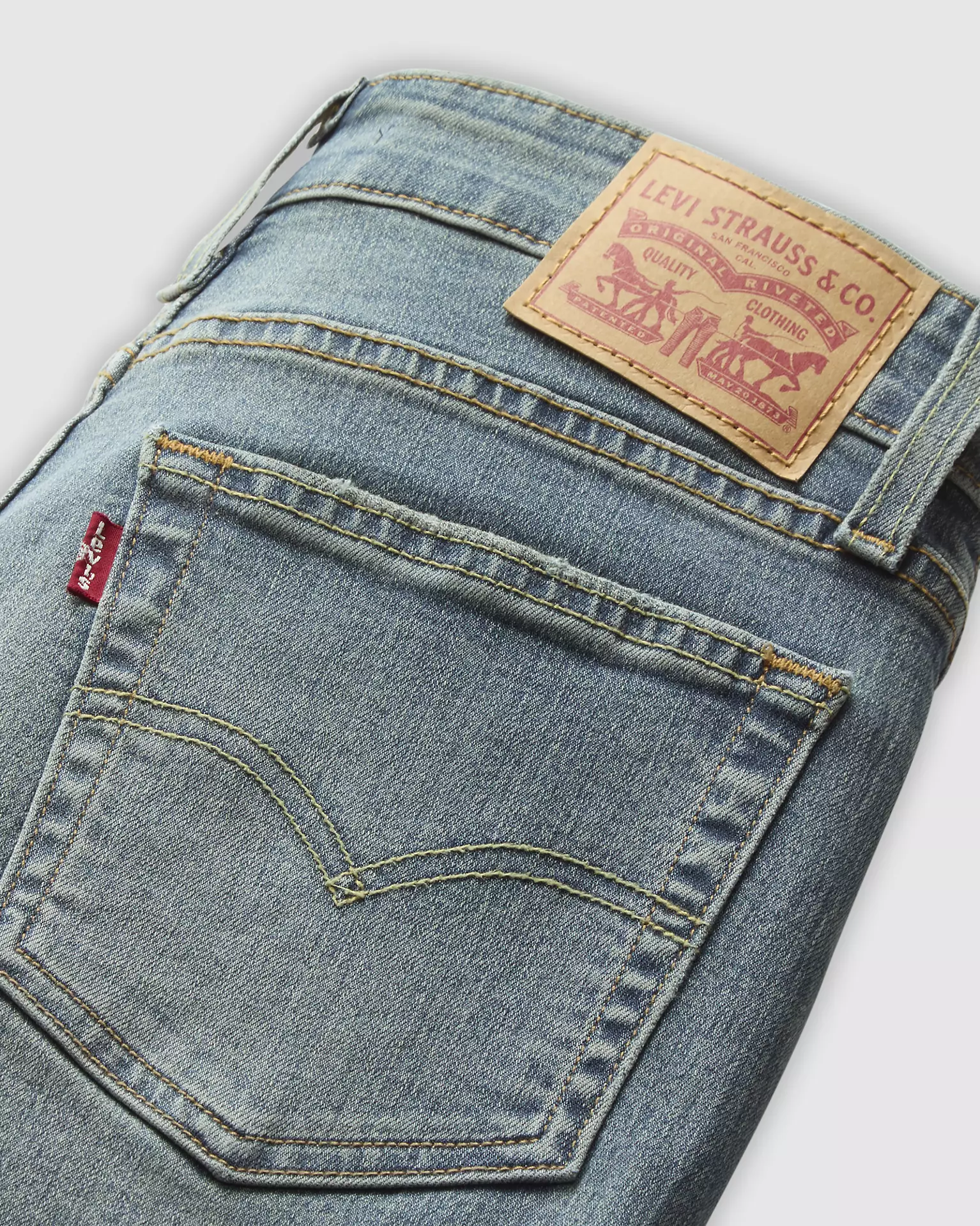 Levi’s 726 High-Rise Flare Women’s Jeans back pocket detail