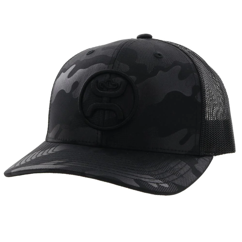 Gorra "O Classic" Hooey camuflaje negra