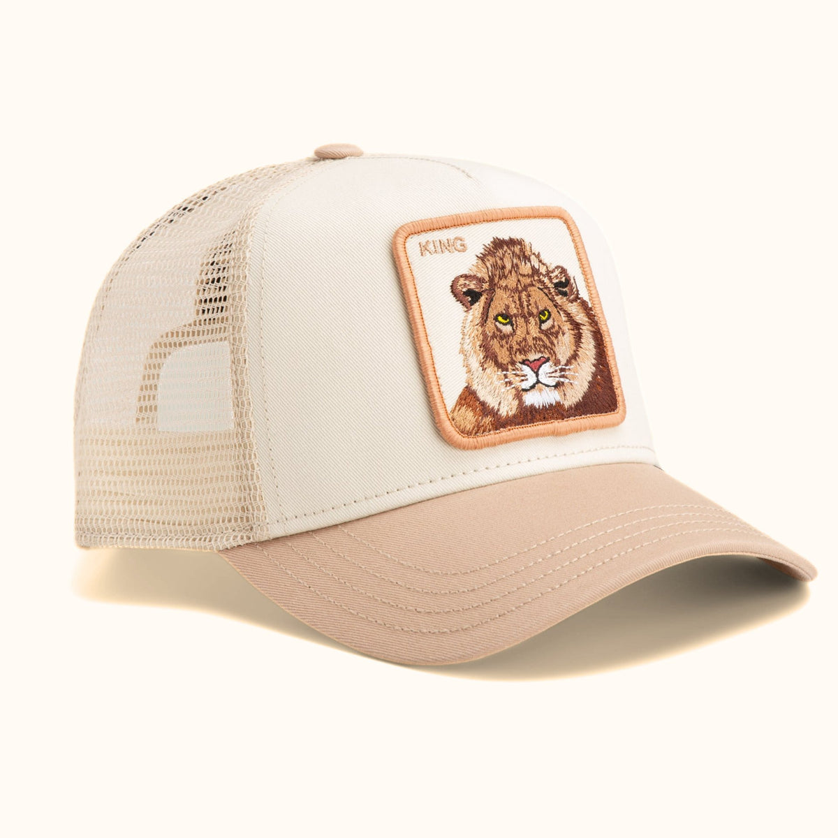 Goorin Bros. King Lion Trucker Hat angle view