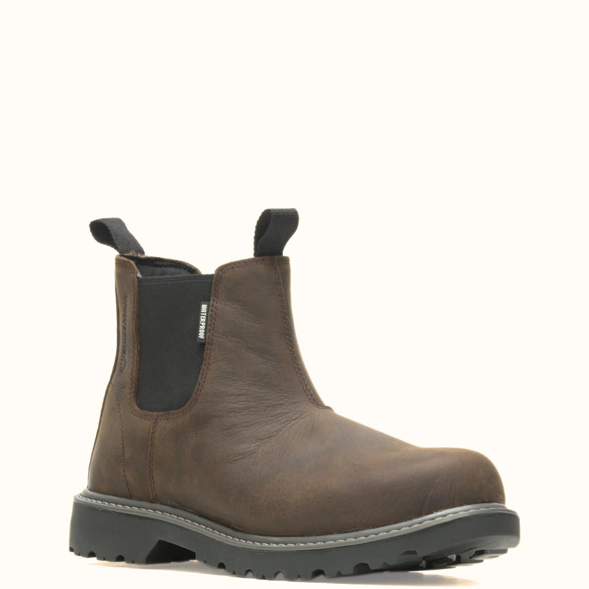 Wolverine Floorhand Steel Toe Romeo Work Boot angle view