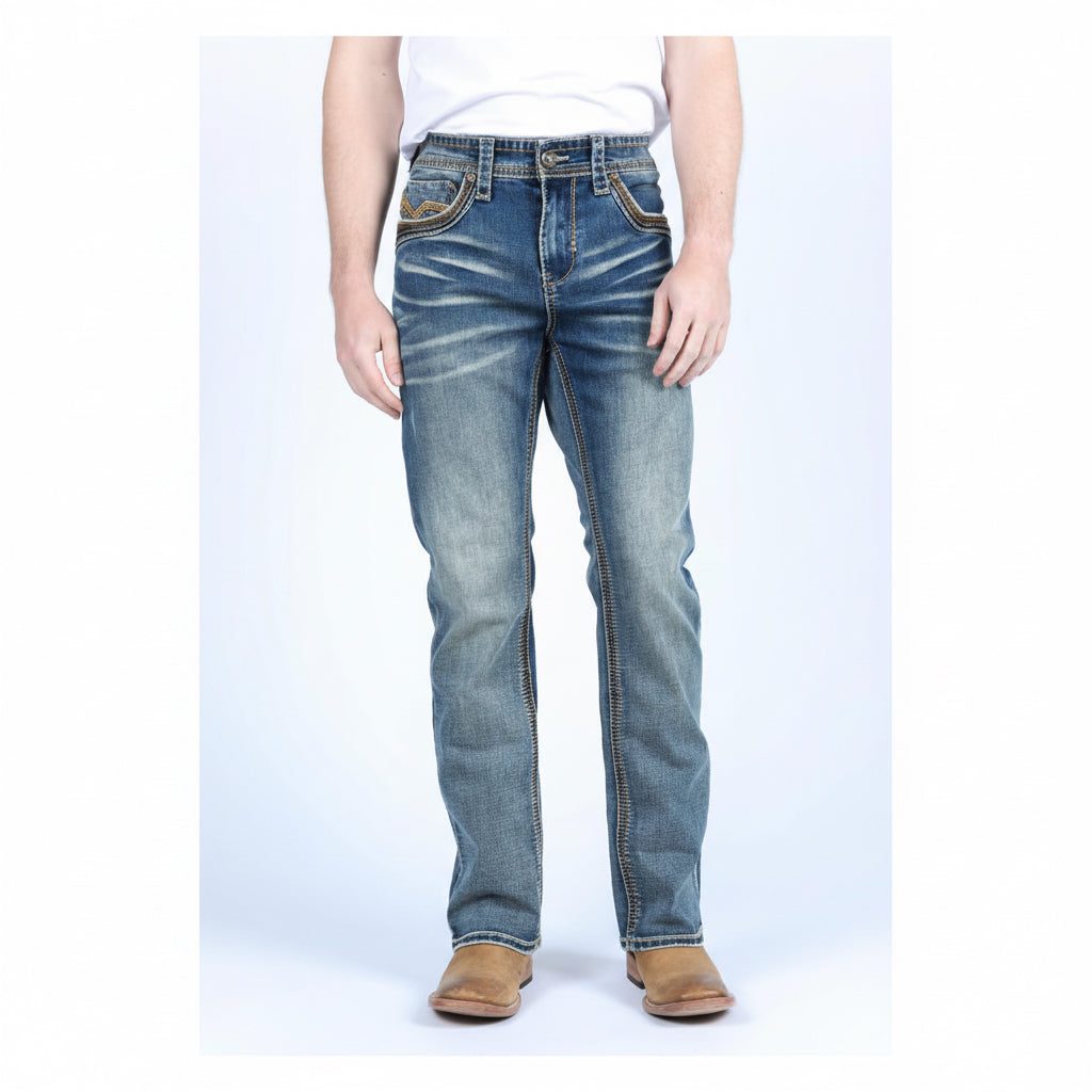 Vaqueros Holt Slim de corte de bota