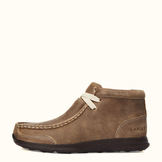 Ariat Spitfire Youth Moccasin Shoe side view