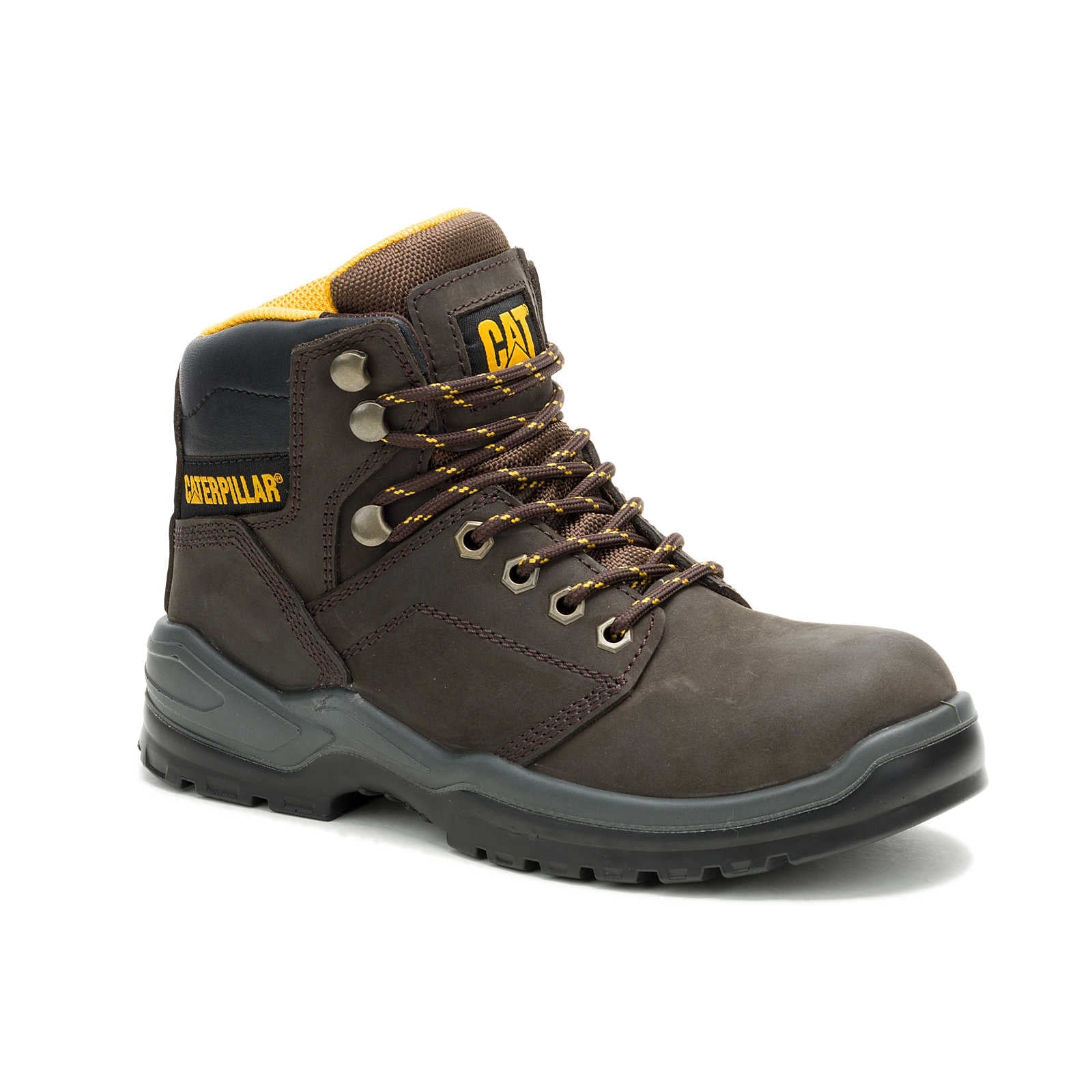 CAT Striver Work Boot front angle view