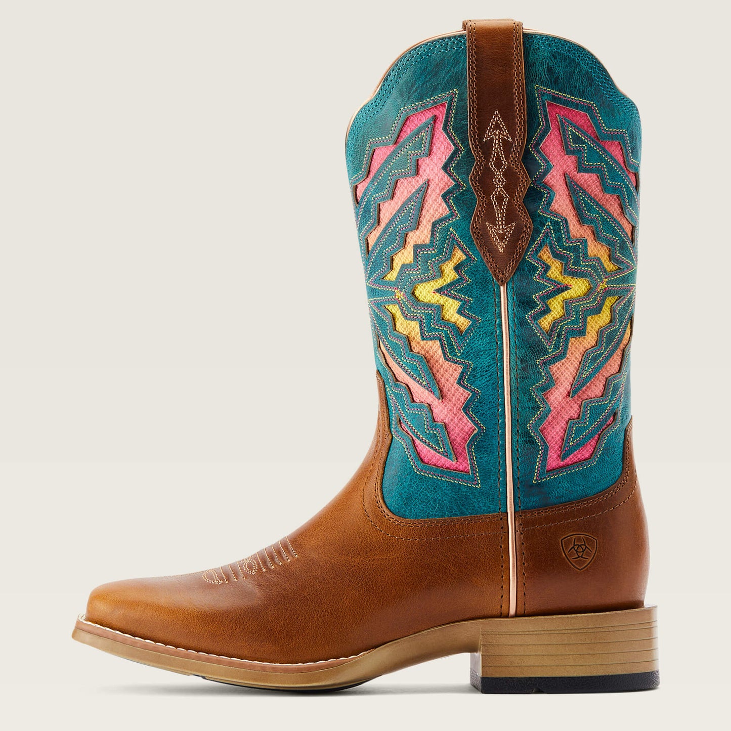 Ariat Women’s Brown Laney VentTEK 360 Western Boot side view