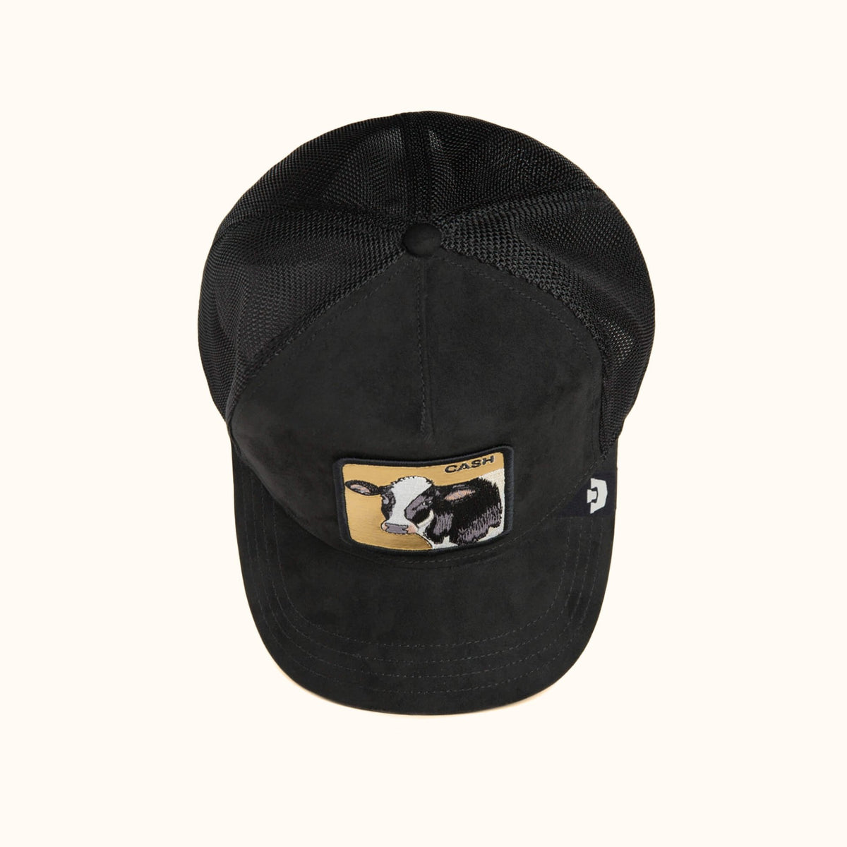 Goorin Bros. Golden Cow Trucker Hat black top view