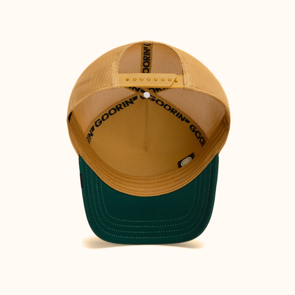 Goorin Bros. Migration Pro trucker hat bottom view