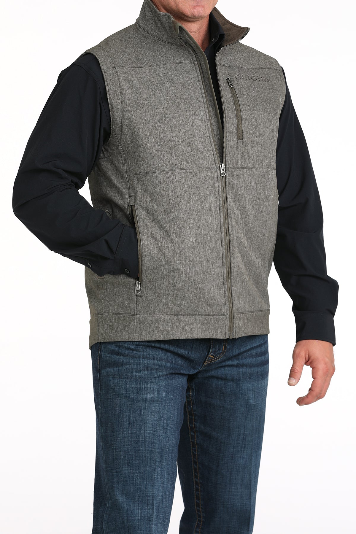 Front angled view of Cinch Concealed Bonded Vest