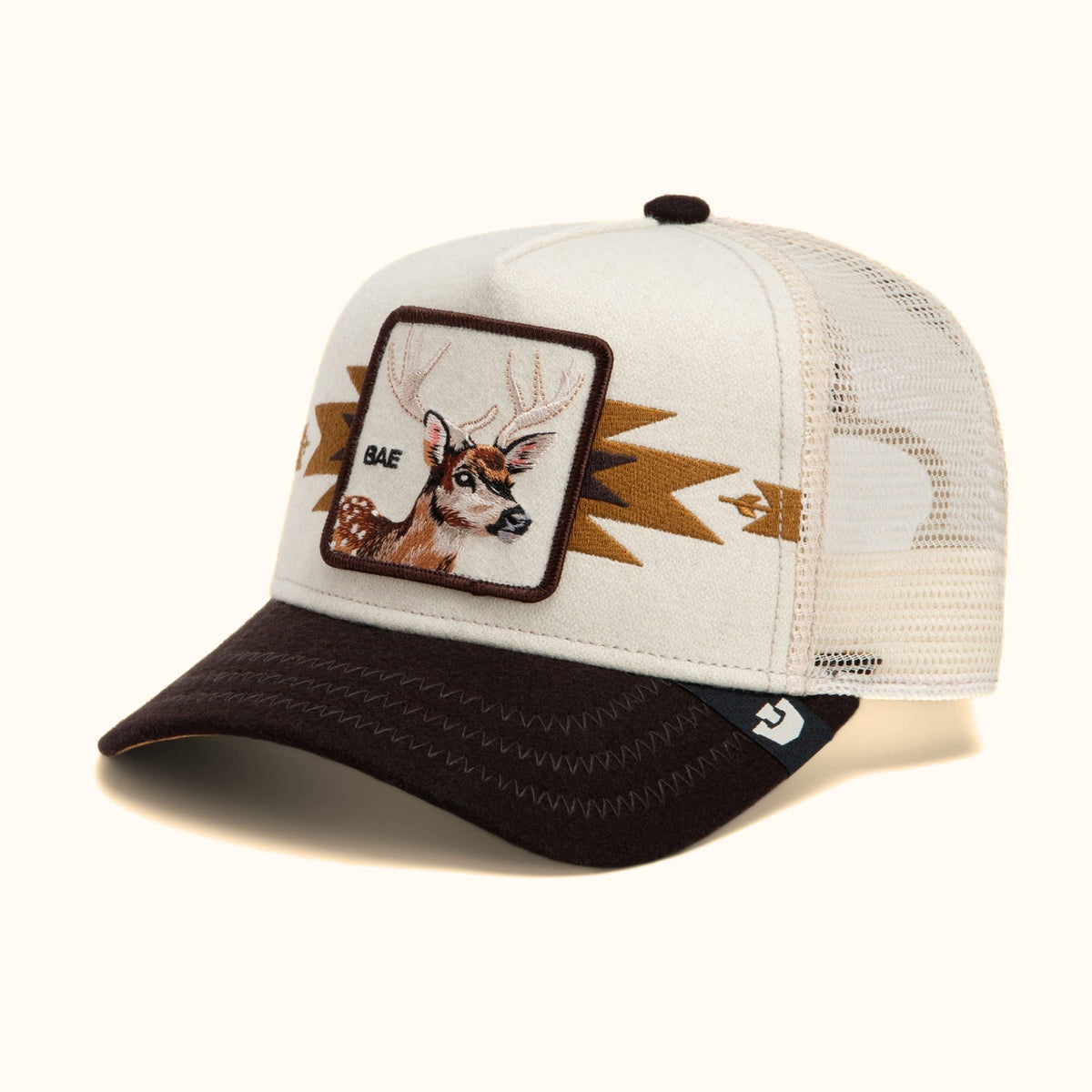 Goorin Bros. Canyon Bae trucker hat angle view
