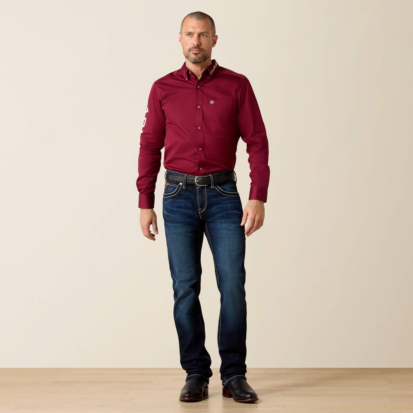 M7 Vaquero elástico apilable de corte recto Rocker Concord