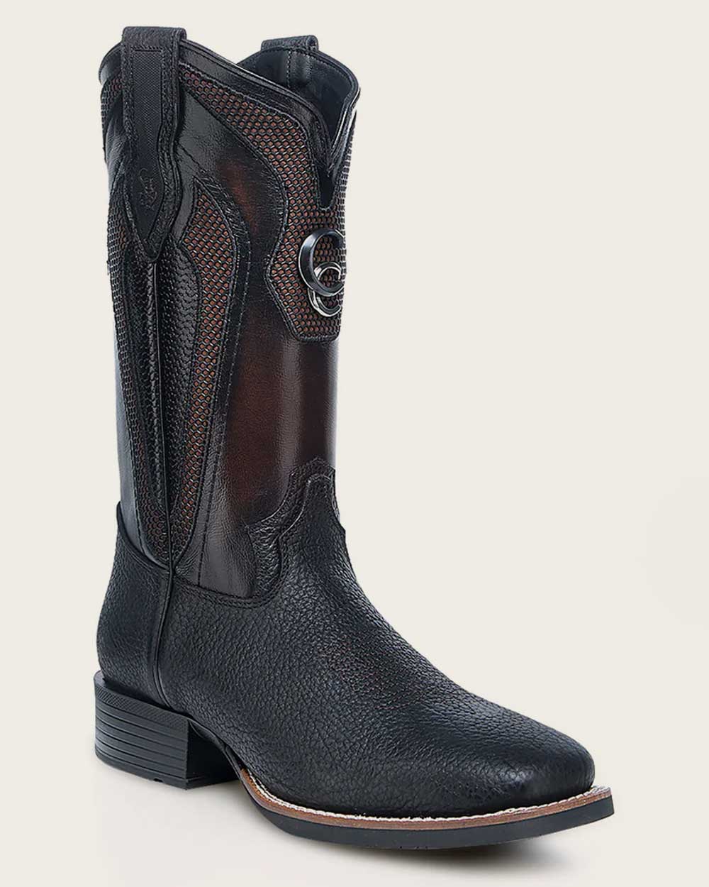 Bota de Bisonte Negro de Rodeo Occidental