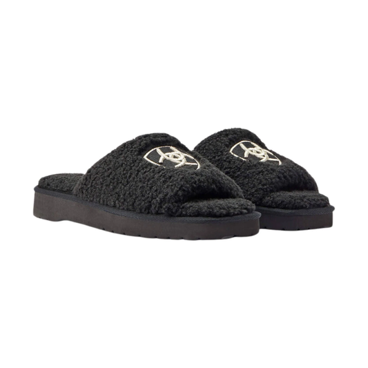 Ariat Cozy Slide Slipper angled pair view