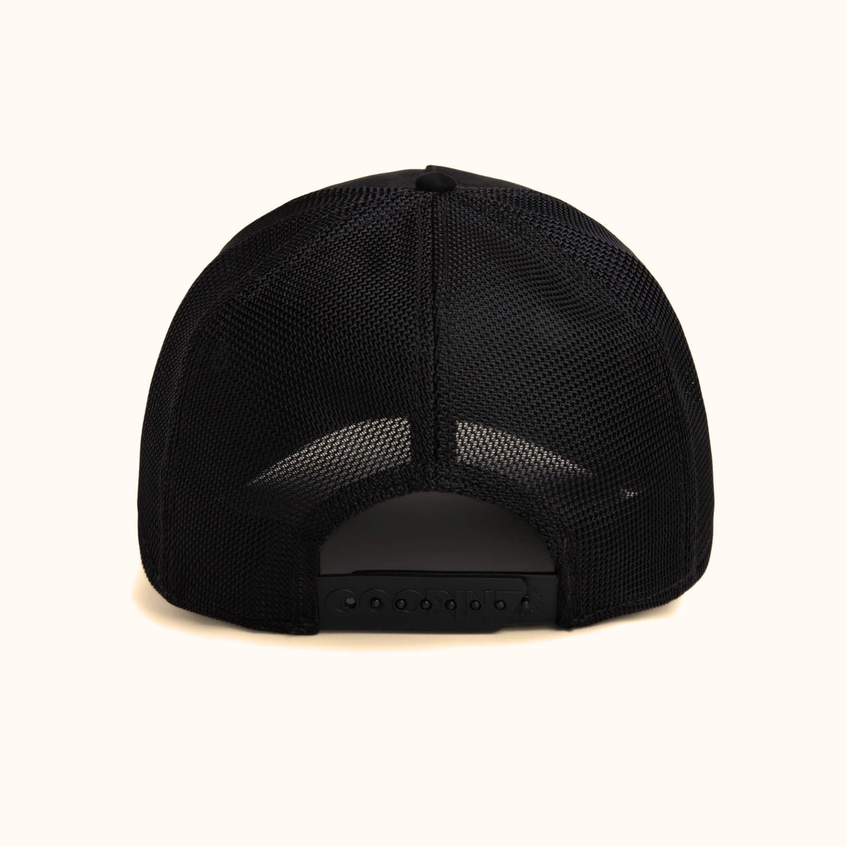 Goorin Bros. Golden Cow Trucker Hat black back view