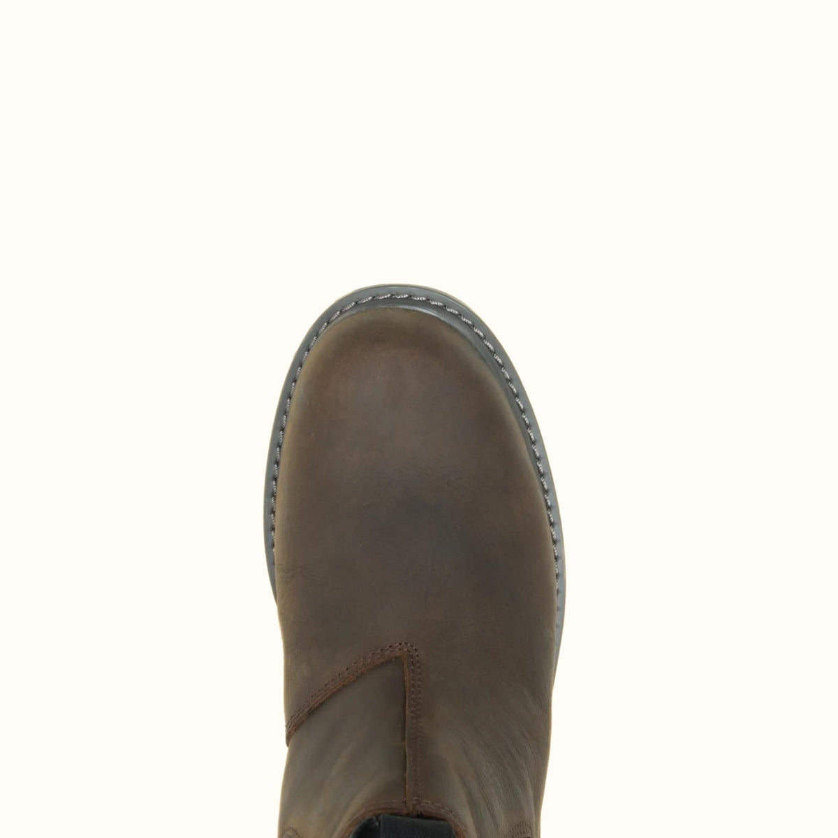 Wolverine Floorhand Steel Toe Romeo Work Boot toe view