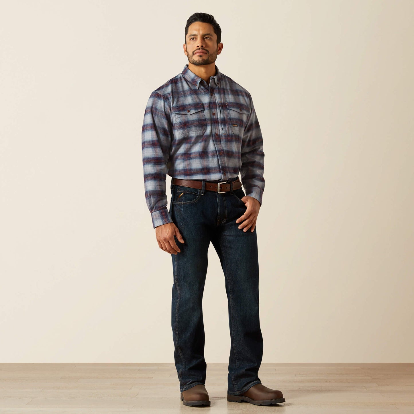 Pantalón vaquero de pierna recta apilable DuraStretch Edge recto M5 de Rebar