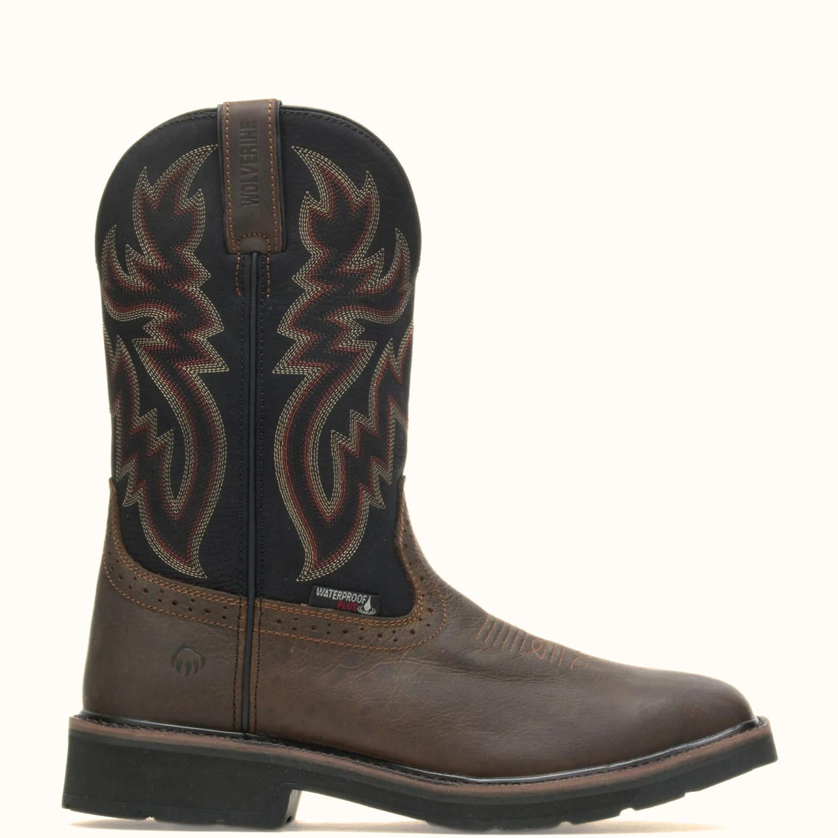 Wolverine Rancher Waterproof Wellington Work Boot side view