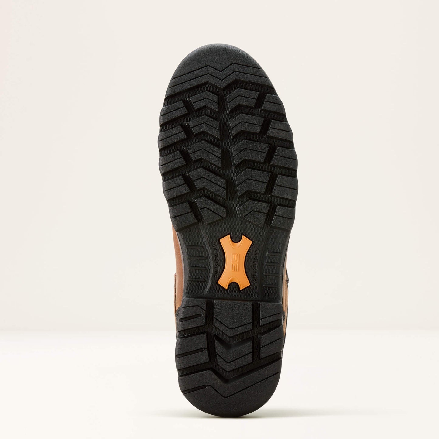 Ariat Turbo Duratread XTR 6 inch Waterproof Work Boot outsole view showing tread pattern