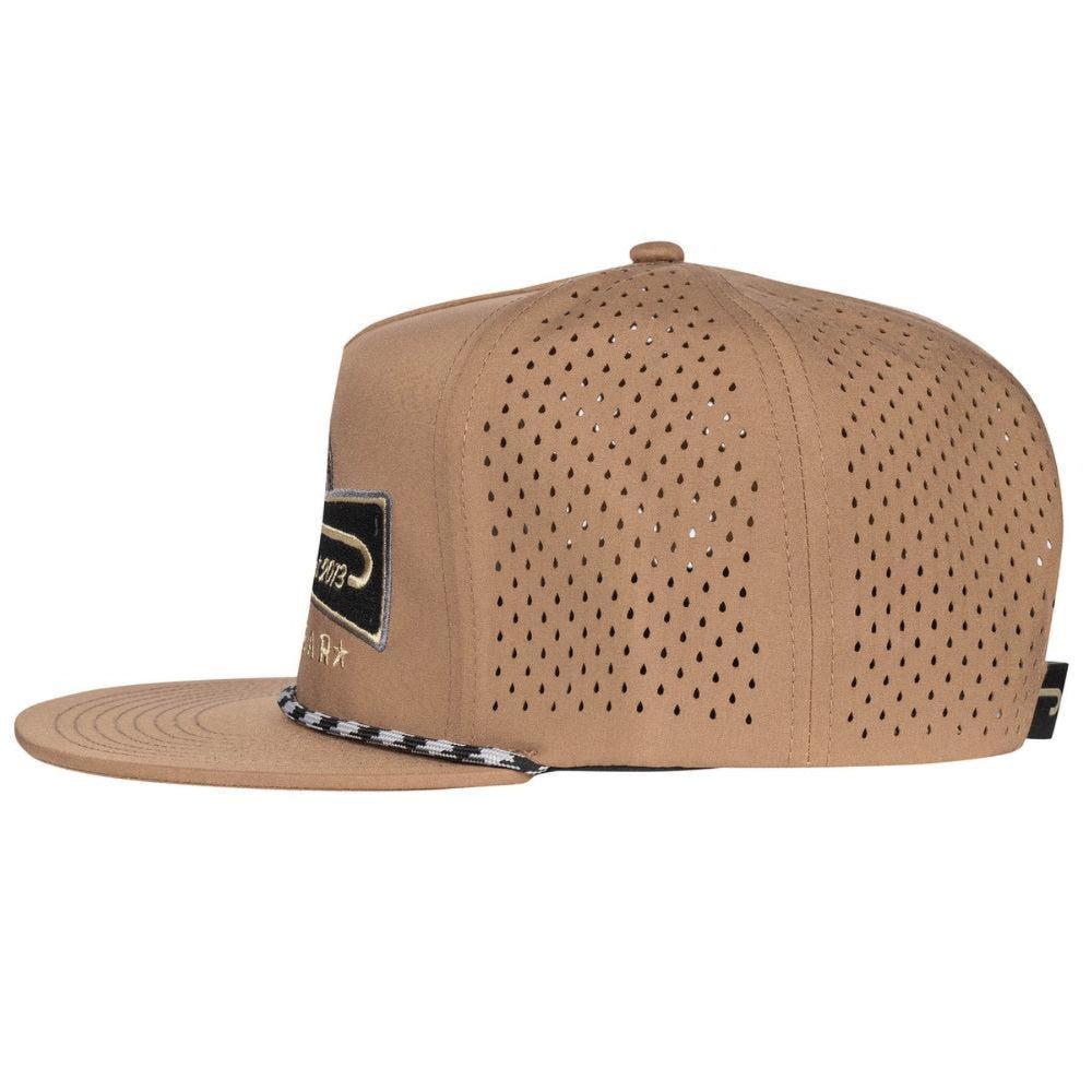 Ranch Tan Diamond Banner Performance Classic Rope Trucker Hat