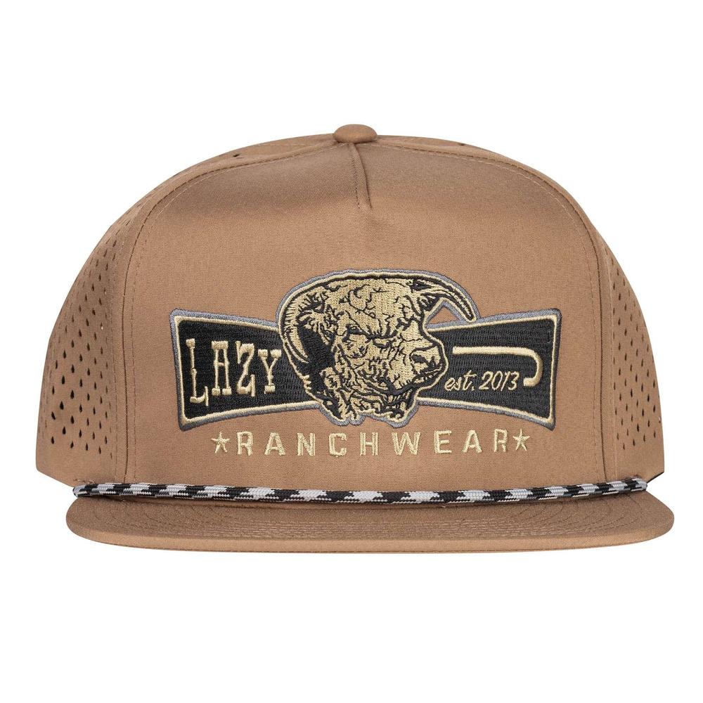 Ranch Tan Diamond Banner Performance Classic Rope Trucker Hat