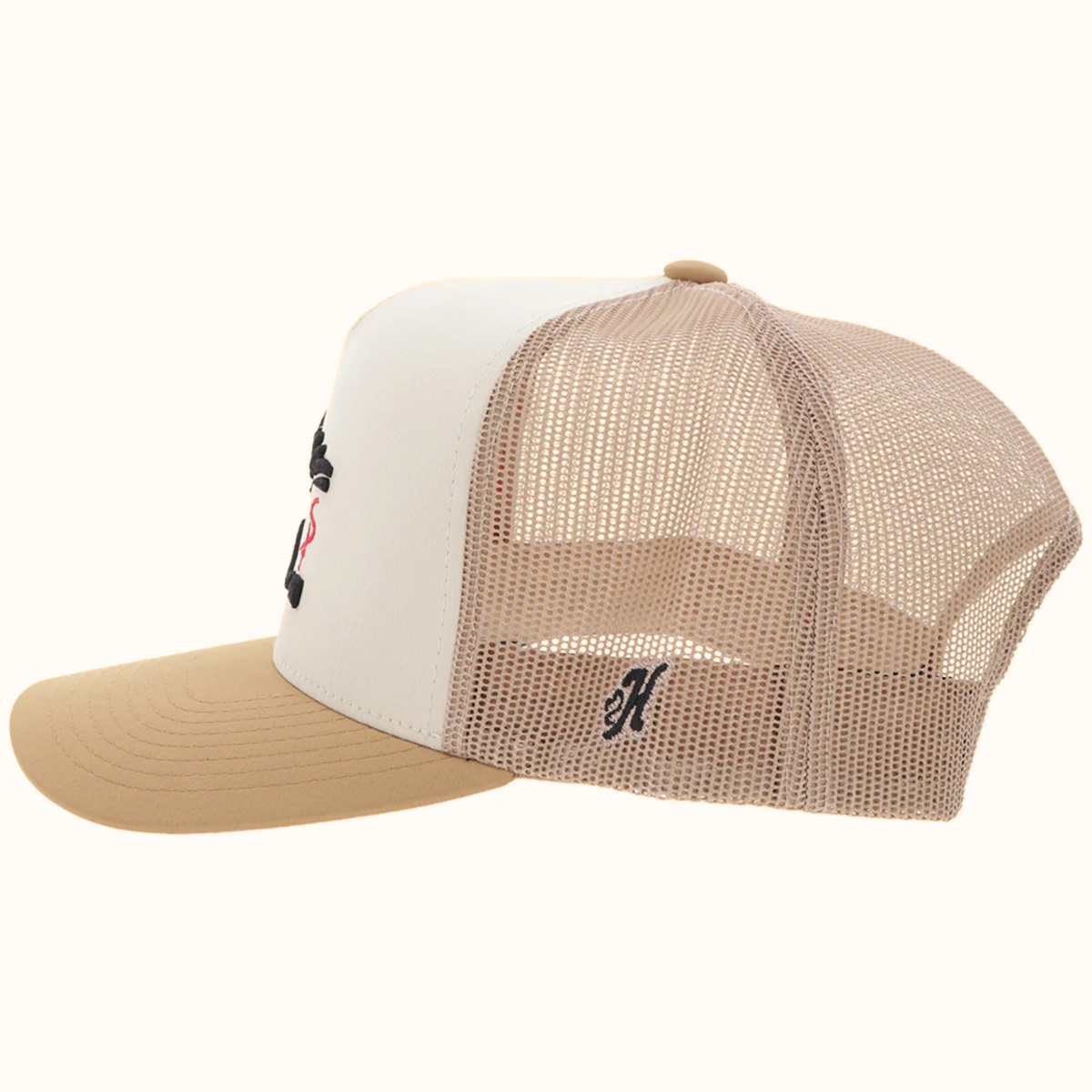 Hooey Sniper Pig 5-Panel Snapback Hat side view