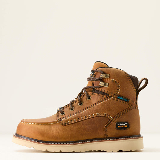 Ariat Rebar Wedge Moc Toe Waterproof Work Boot side profile