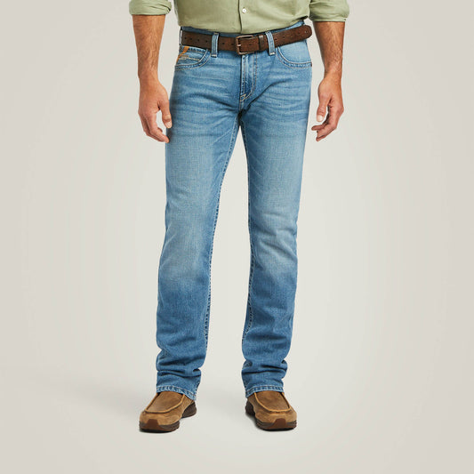Front lower body view of Ariat M7 Slim Stretch Julian Straight Jean