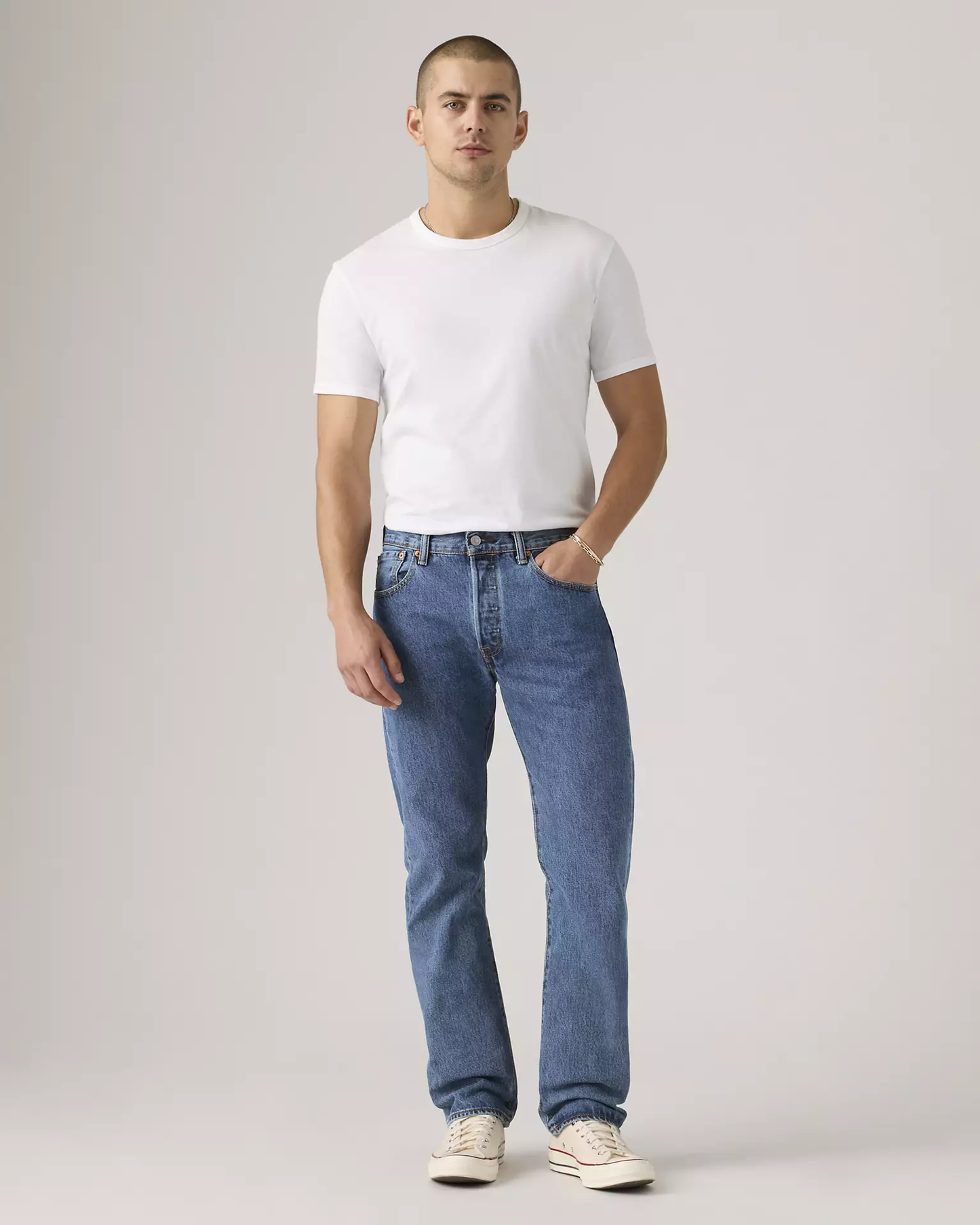 Levi’s 501 Original Fit men’s jeans front view