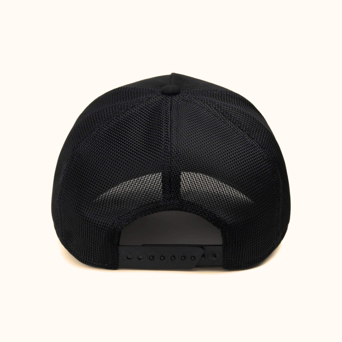 Goorin Bros. Blackout Rooster trucker hat back view