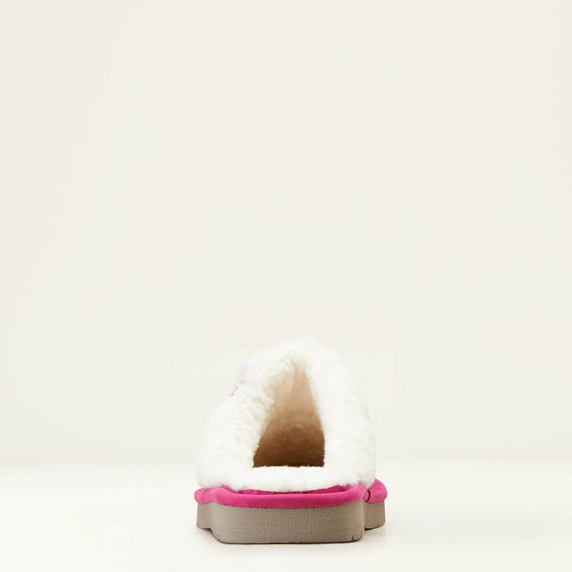 Ariat Jackie Square Toe Slipper Pink rear view