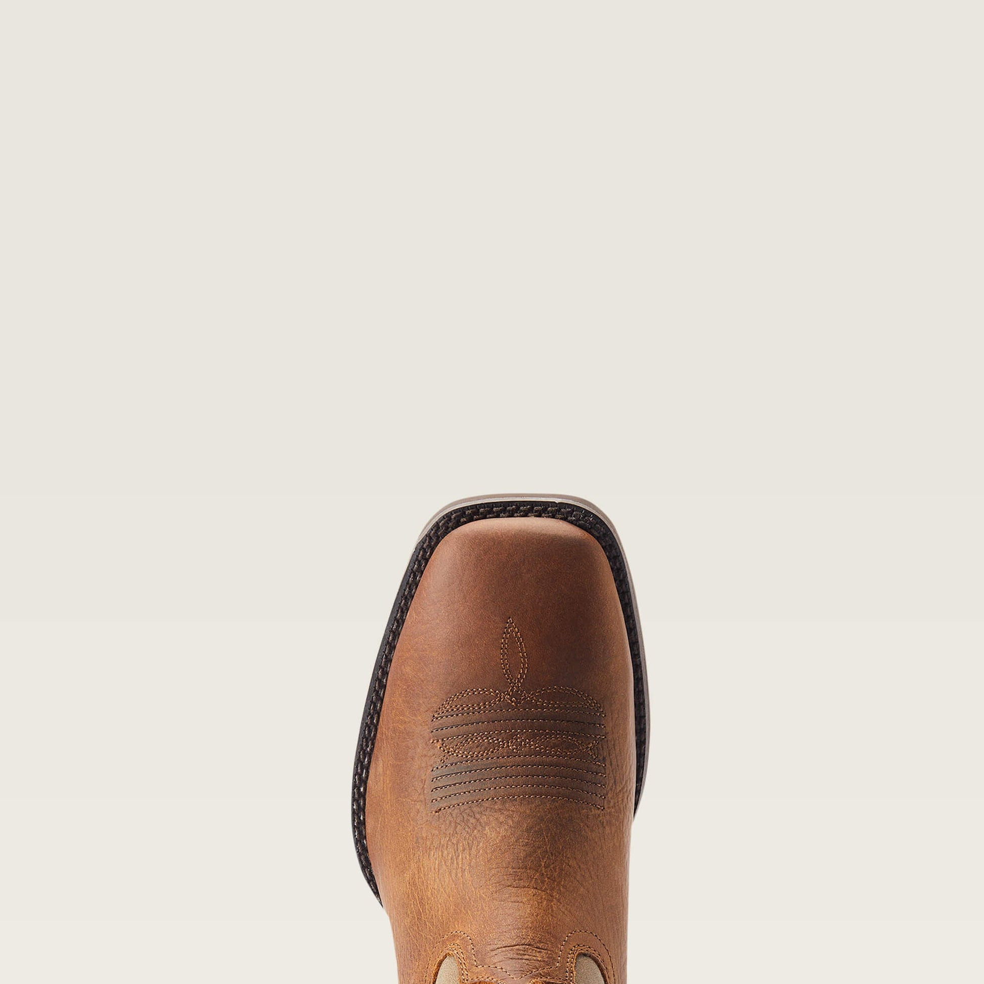 Ariat Sport My Country VentTEK Western Boot wide square toe detail