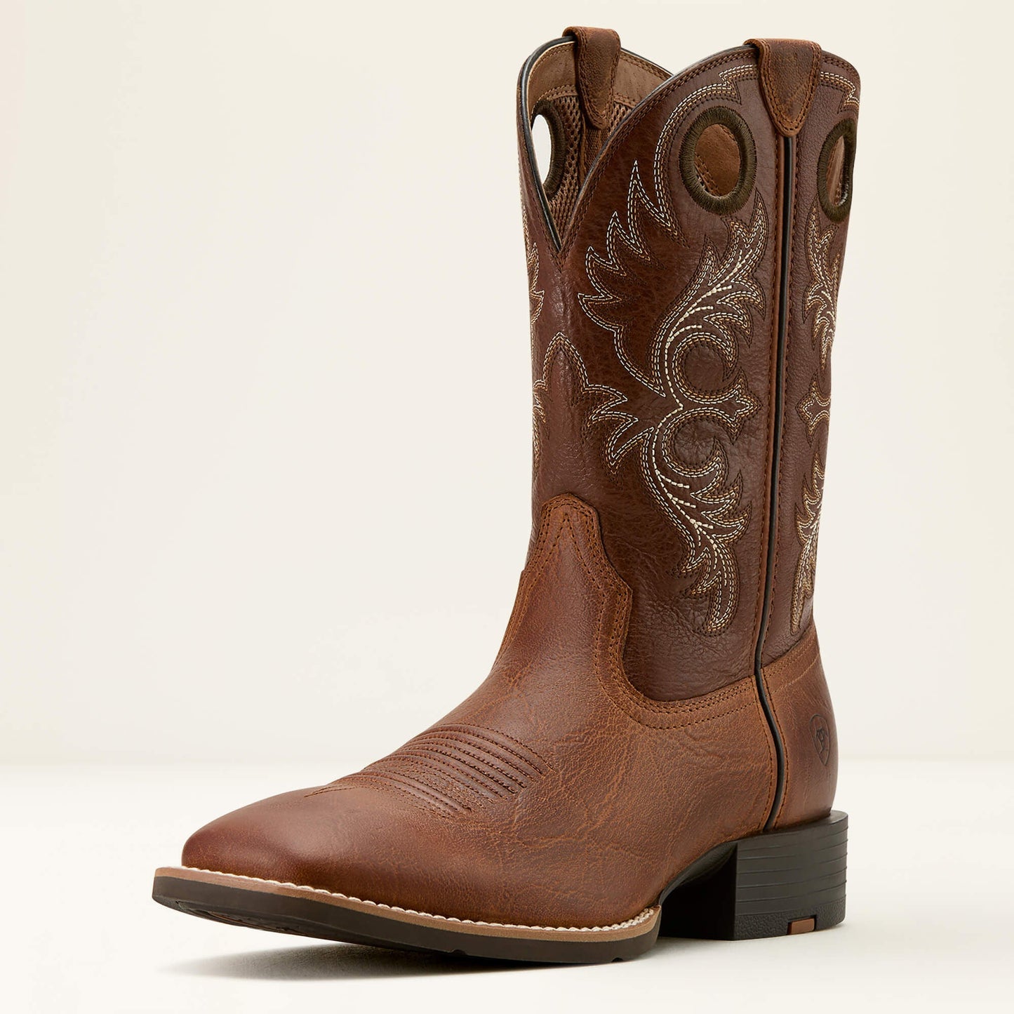 Bota de vaquero de rodeo deportivo