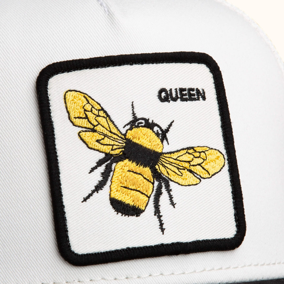 Goorin Bros. Suede Bee Trucker Hat patch view