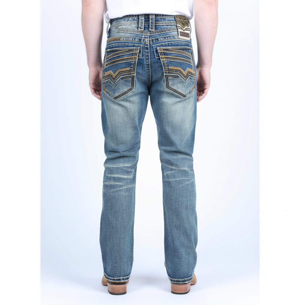 Vaqueros Holt Slim de corte de bota