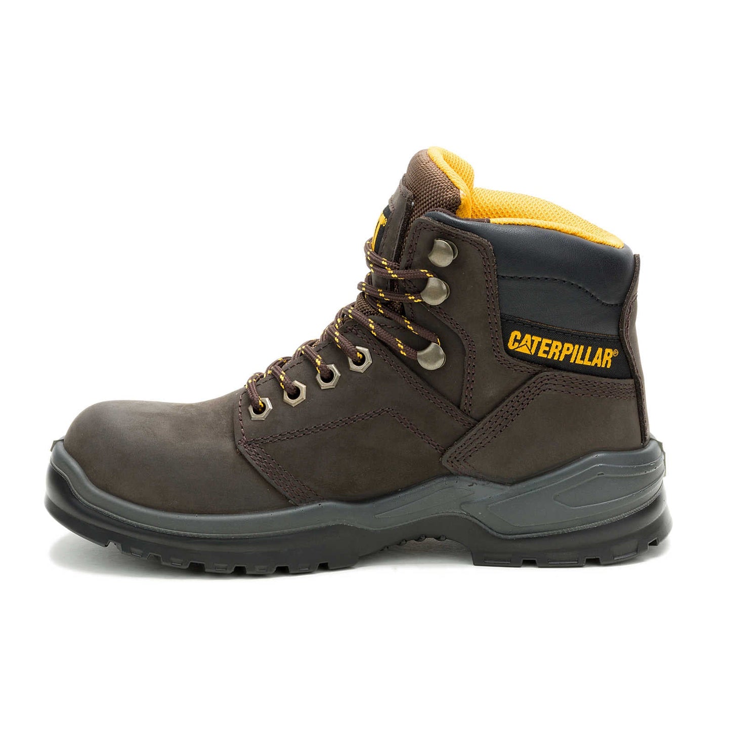 CAT Striver Steel Toe Work Boot side profile