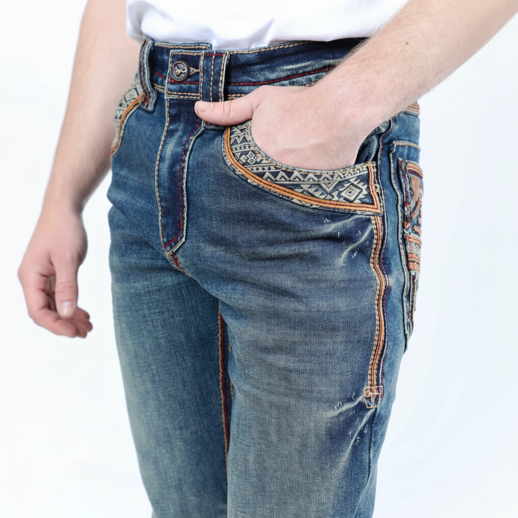 Jeans Holt Slim Boot Cut para Hombre
