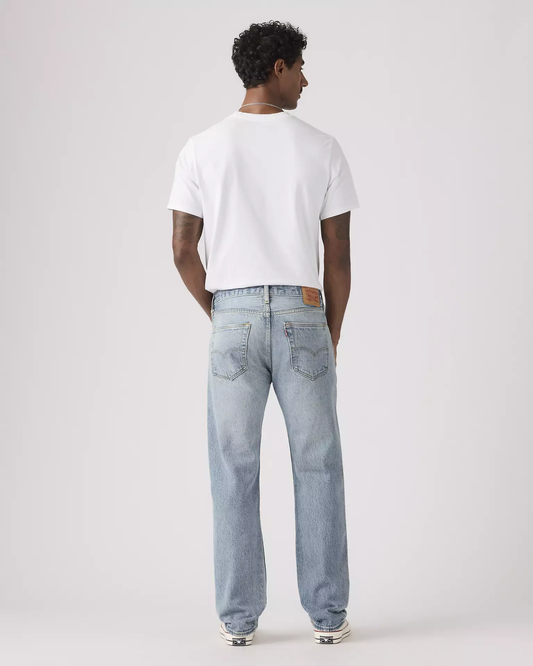 Levi’s 501 lightweight straight-leg jeans back view