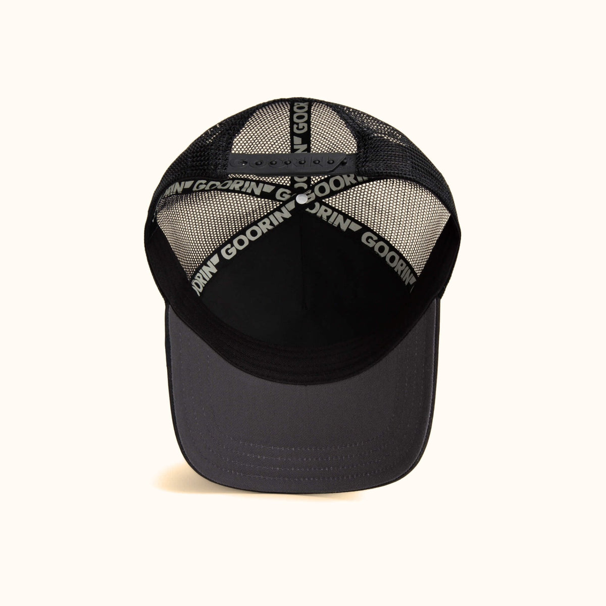 Goorin Bros. Wings Free Eagle Trucker Hat interior view