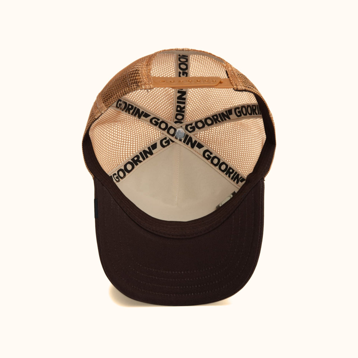 Goorin Bros. Gaucho Horse Trucker Hat interior view