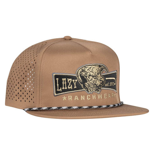 Ranch Tan Diamond Banner Performance Classic Rope Trucker Hat