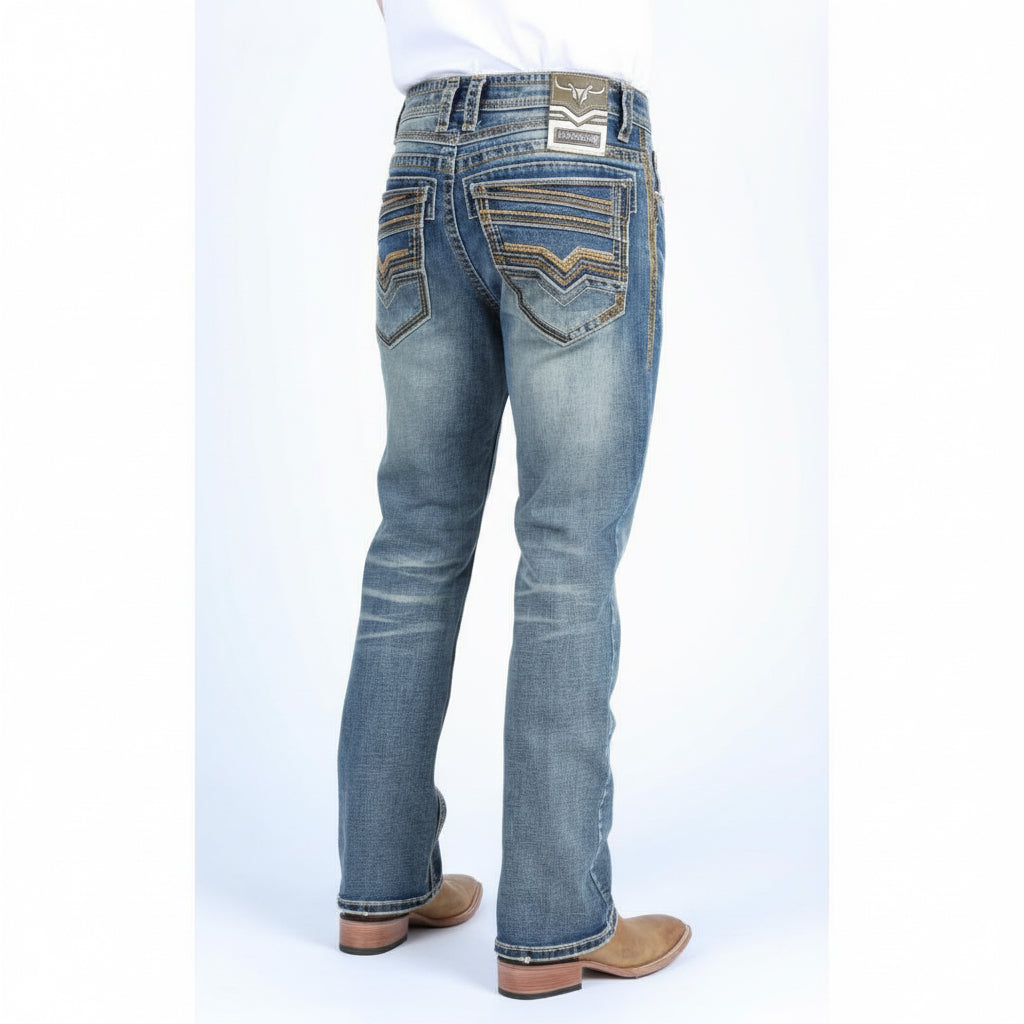 Vaqueros Holt Slim de corte de bota