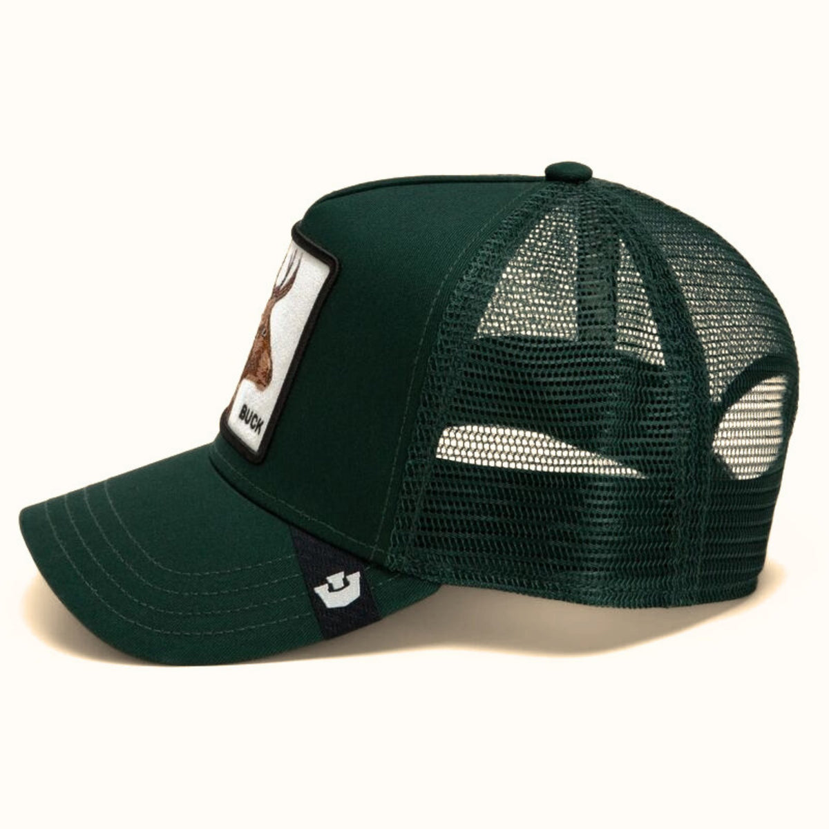 Goorin Bros. Over the Line Buck Guard trucker hat side view