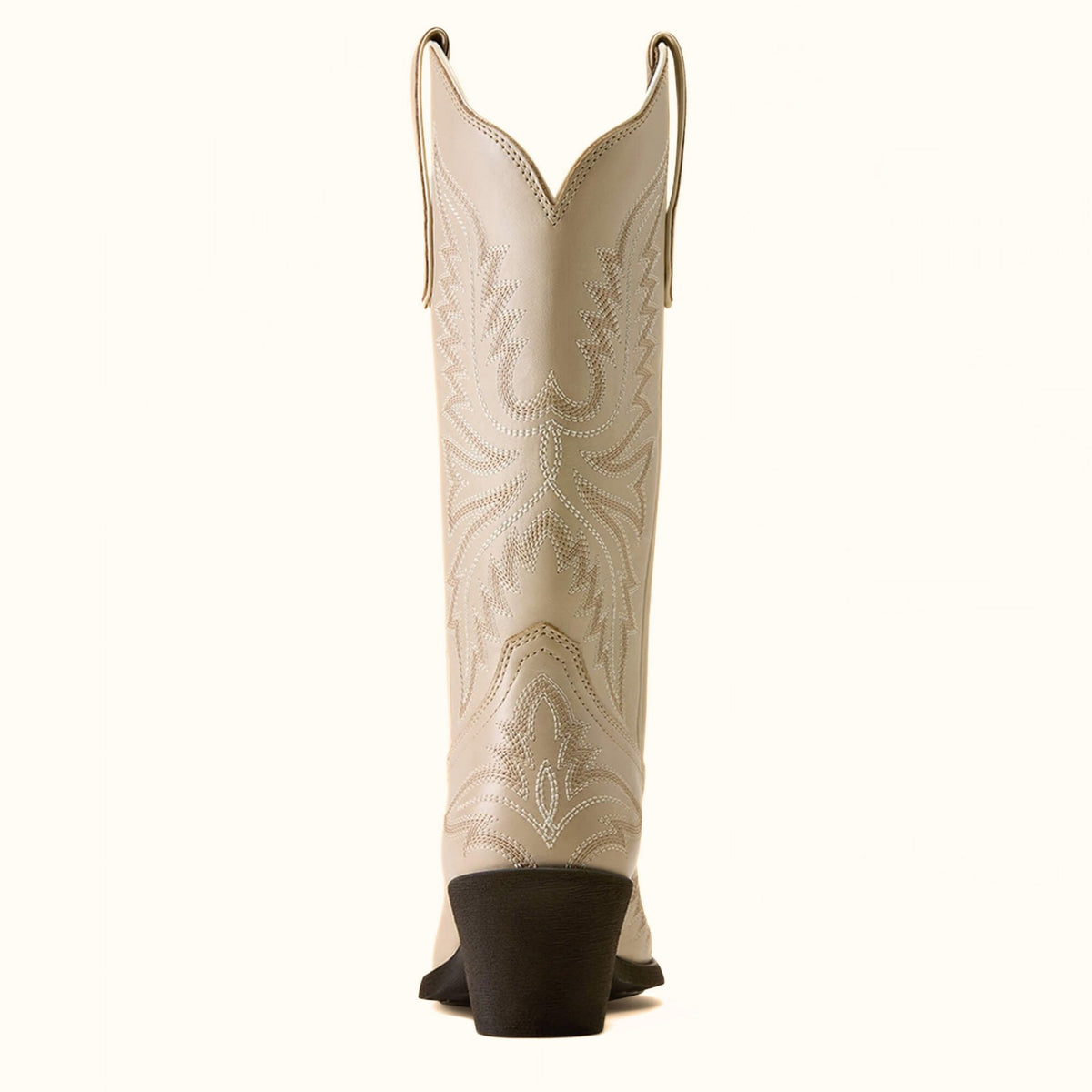 Ariat Round Up Collins Western Boot ivory D toe back view