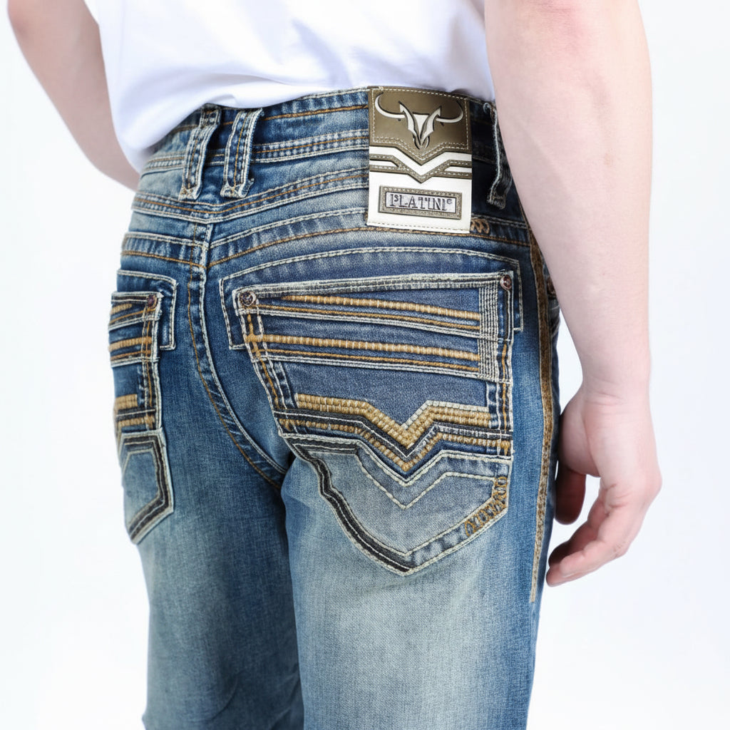Vaqueros Holt Slim de corte de bota