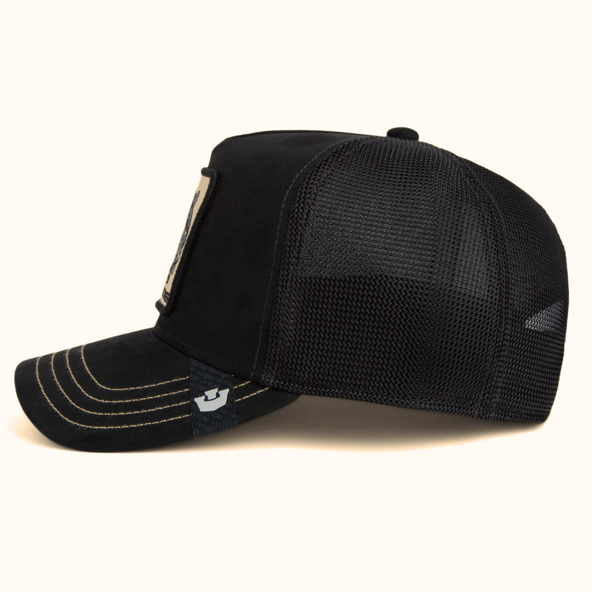 Goorin Bros. Golden Panther Trucker Hat black side view