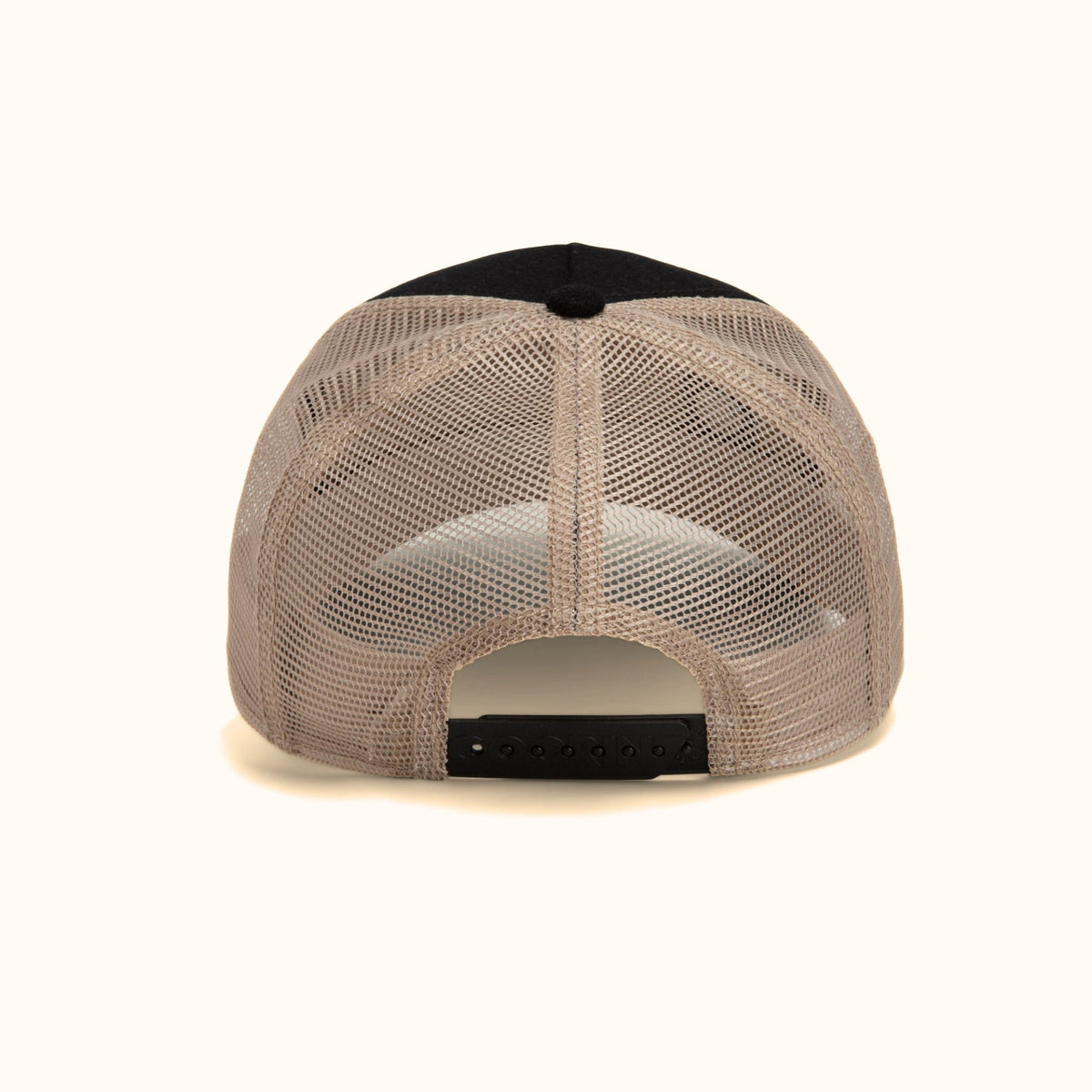 Goorin Bros. Canyon Rowdy black trucker hat back view
