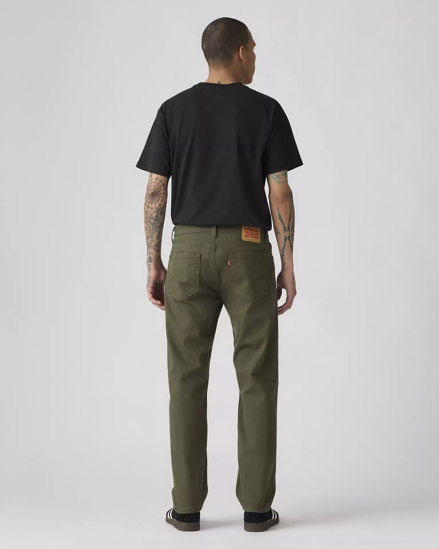 Rear view of Levi’s 505 Regular Men’s Jeans