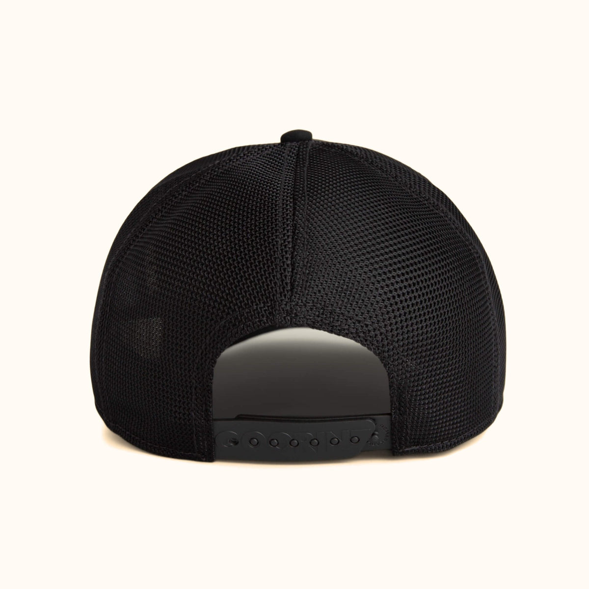 Goorin Bros. Golden Panther Trucker Hat black back view