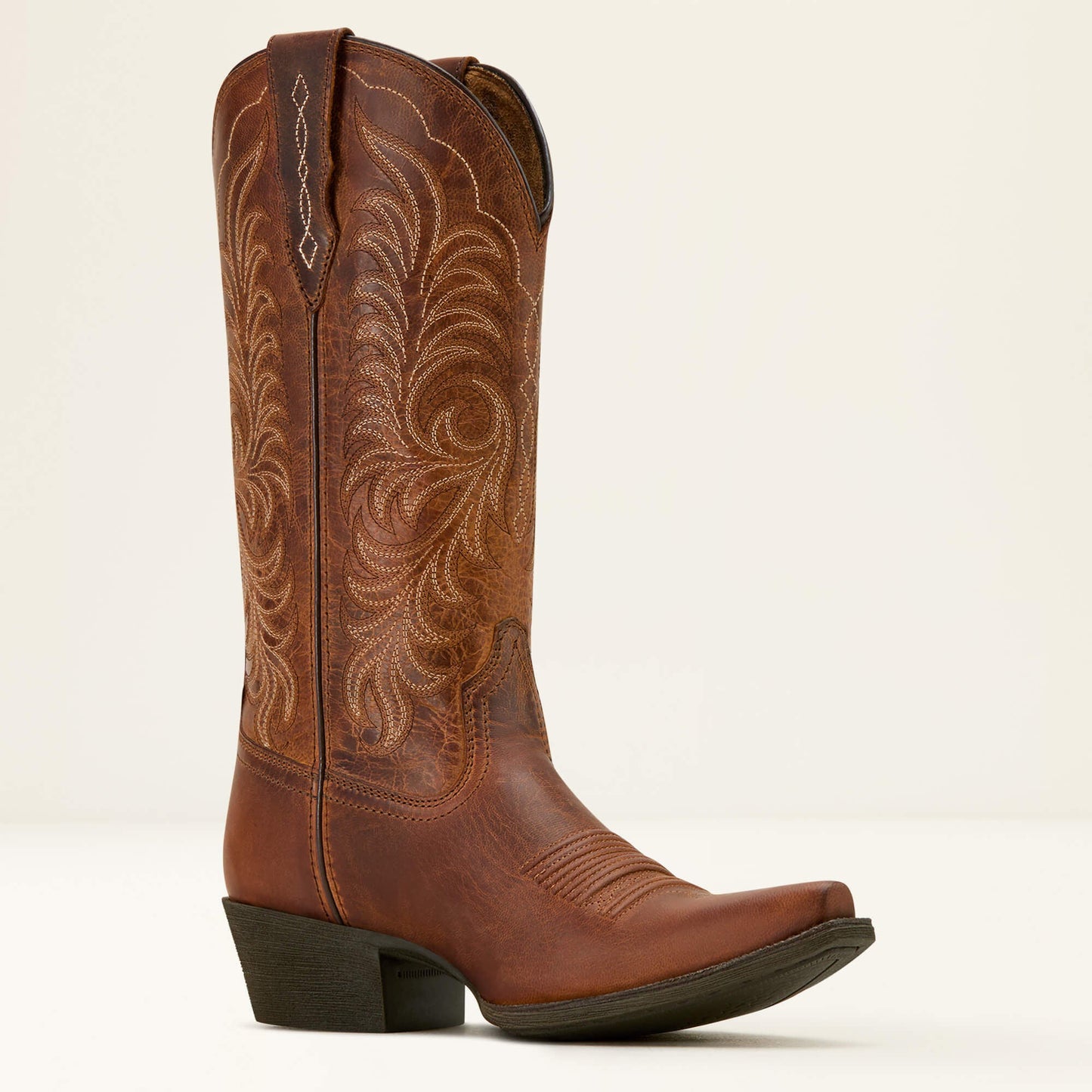 Opposite angle profile view of Ariat Heritage X Toe StretchFit Western Boot