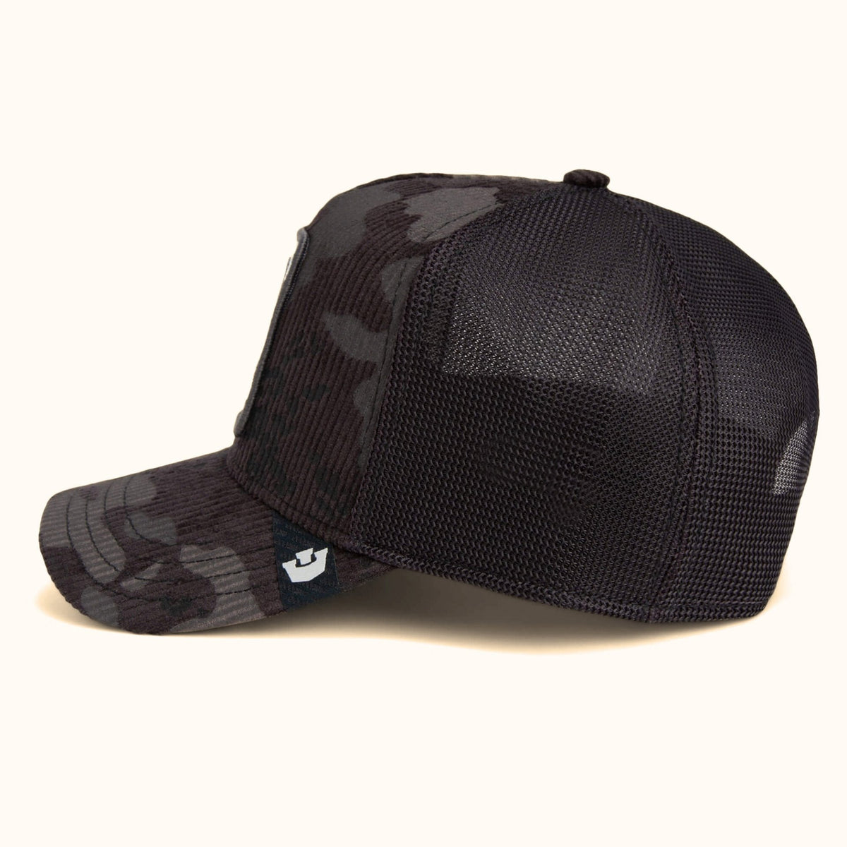 Goorin Bros. Panther Camo Trucker Hat side view