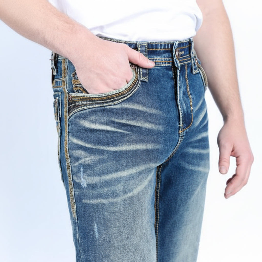 Vaqueros Holt Slim de corte de bota
